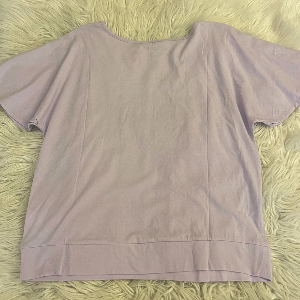 NWT | Banana Republic | Lavender Tee shirt - Picture 10 of 12